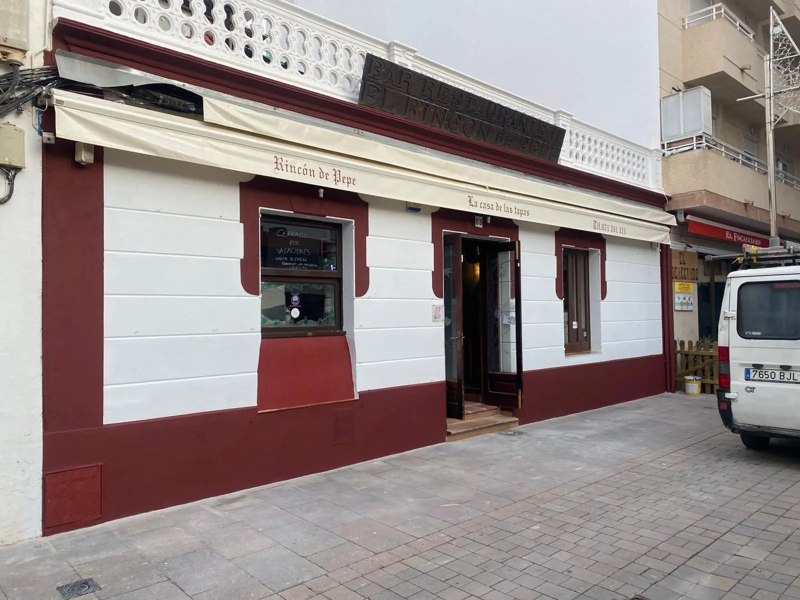 Resultado final de la renovación de fachada de Rincón de Pepe